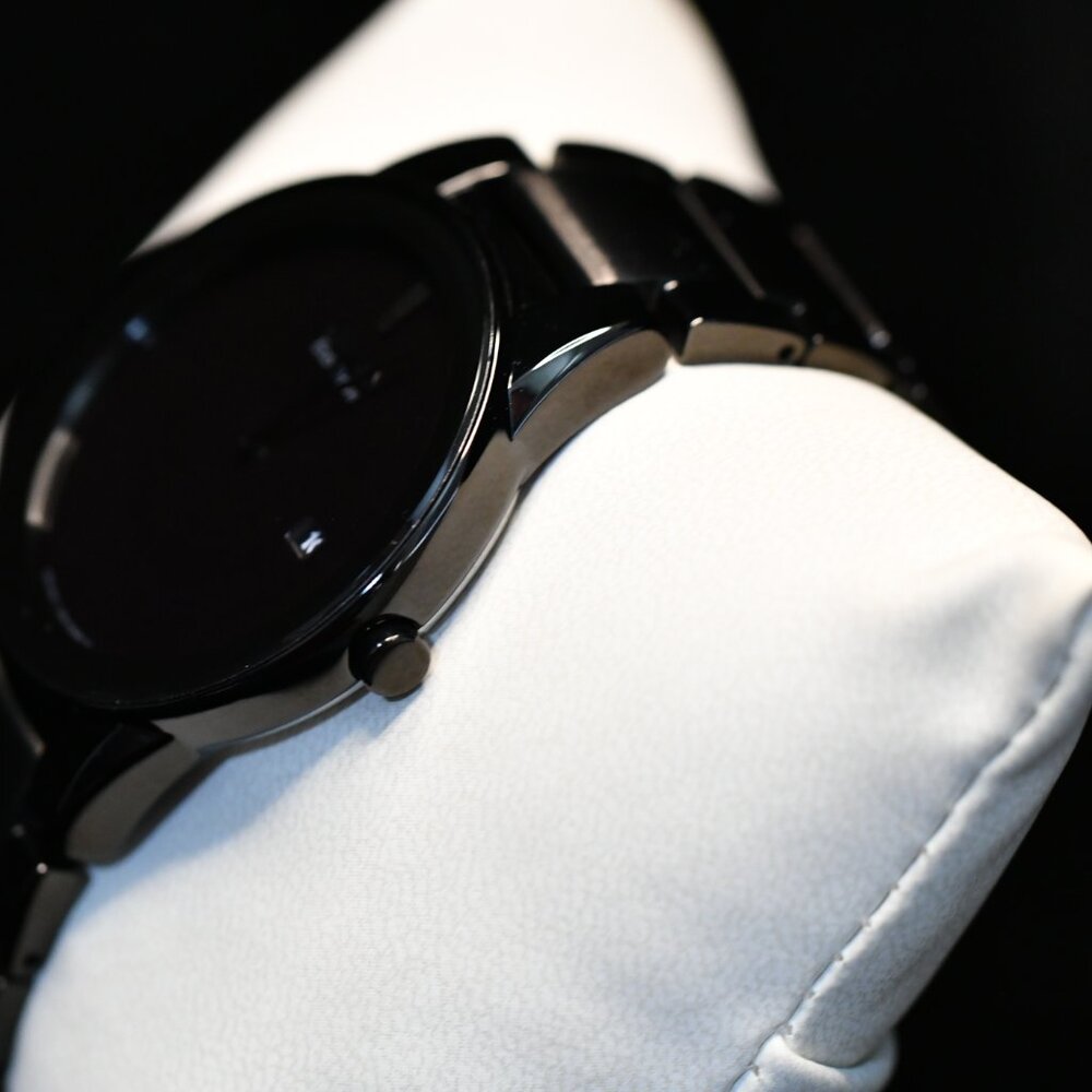 Citizen Eco-Drive Axiom J165-S086892 40mm Black Out Men's Watch - Picture 5 of 11